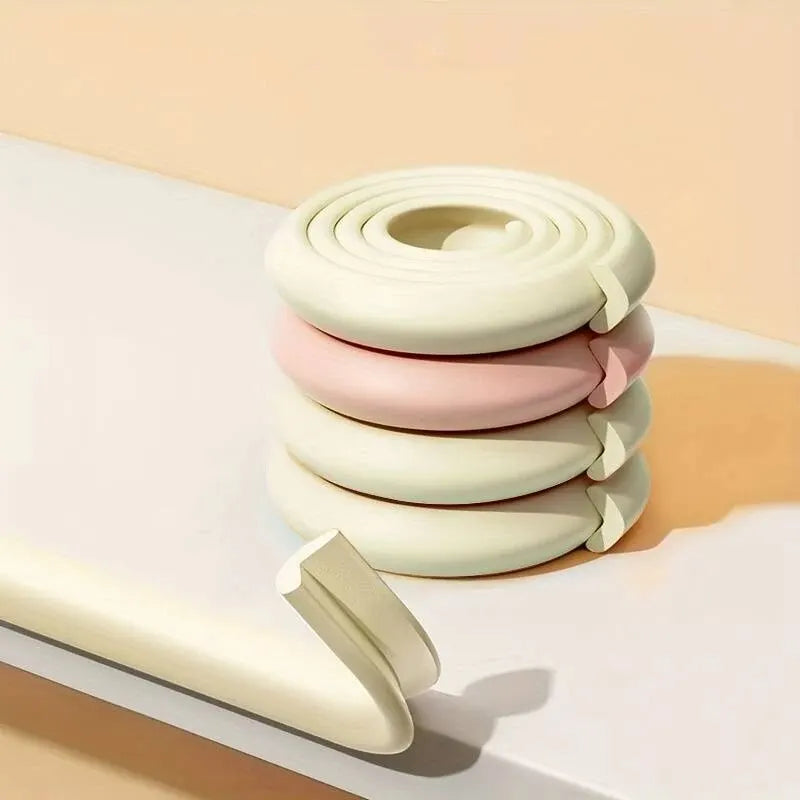 2 m (6.56 ft / 78.7 in) Baby Safety Edge Guard Strip - NBR Table Corner Protector for Kids