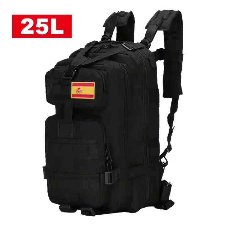Tactical Backpack 45L/32L/25L Waterproof Large Capacity Travel Rucksack Multi-Functional Outdoor Daypack (Unisex)