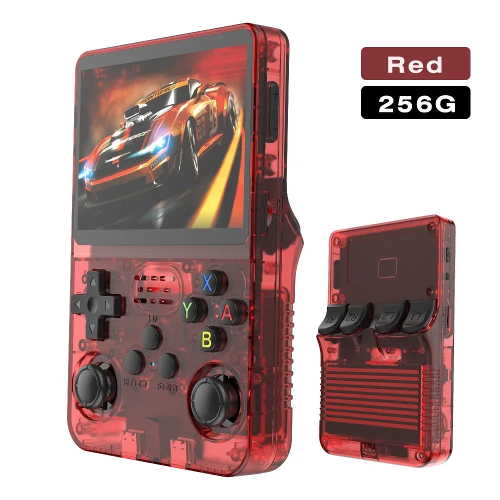 Retro Handheld Game Console 3.5-Inch (89 mm) IPS Screen Linux Pocket Player 64GB/128GB/256GB Expandable to 1TB