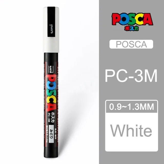 Permanent Acrylic Paint Marker Set – Quick-Dry Opaque Paint Pens for Graffiti, Crafts & Illustration