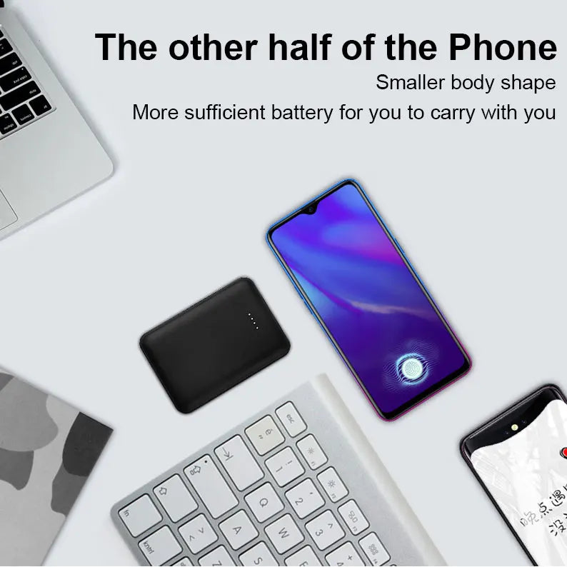 20000mAh Portable Power Bank - 10W USB-C Fast Charger with LED for Heated Vests, Scarves, Socks & Gloves