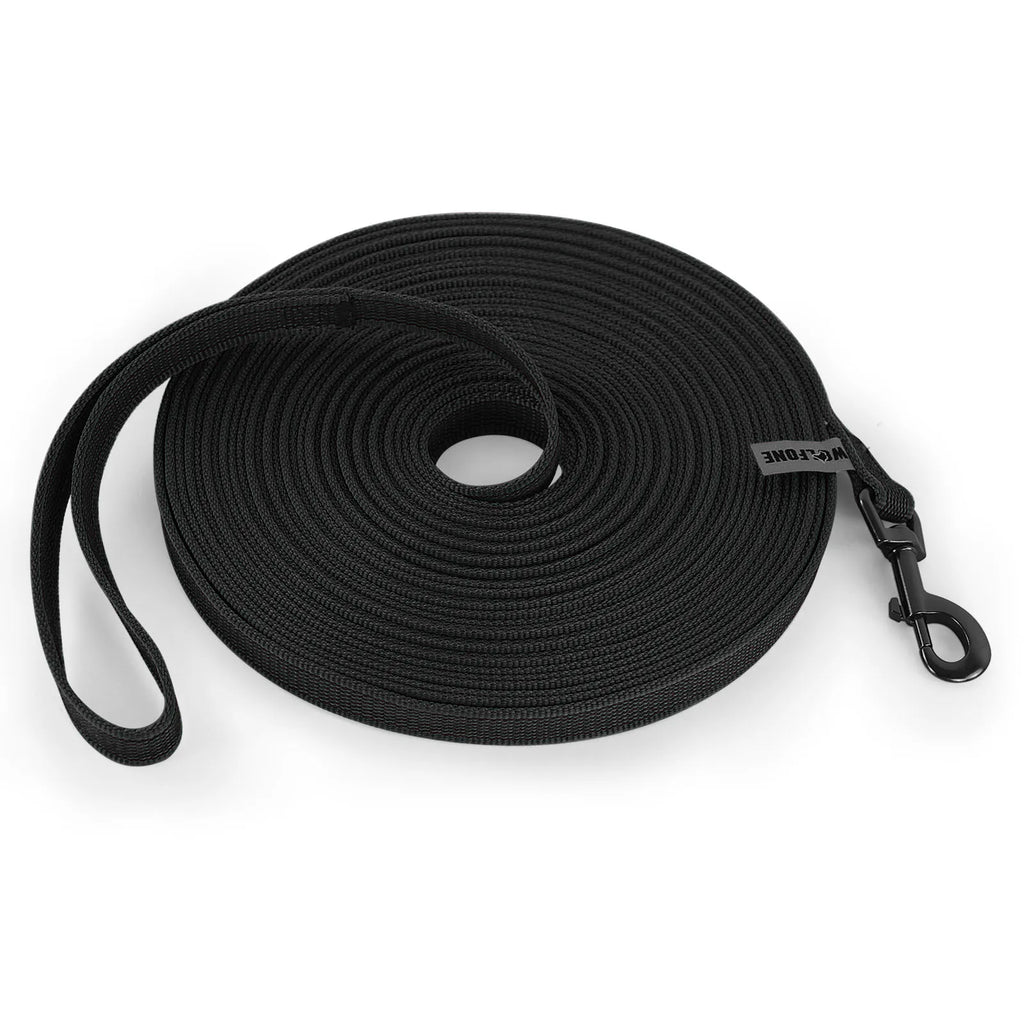 Long Dog Training Leash – 1.5m / 5m / 10m / 15m (4.9–49.2 ft) Durable Fiber Leash for Medium & Large Dogs, Personalized