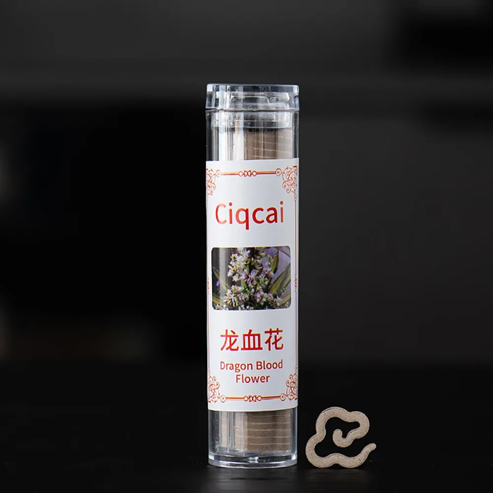 Shaped Mini Incense 42-Pack Tube, Jasmine Lavender Sandalwood Aromatherapy for Yoga & Meditation