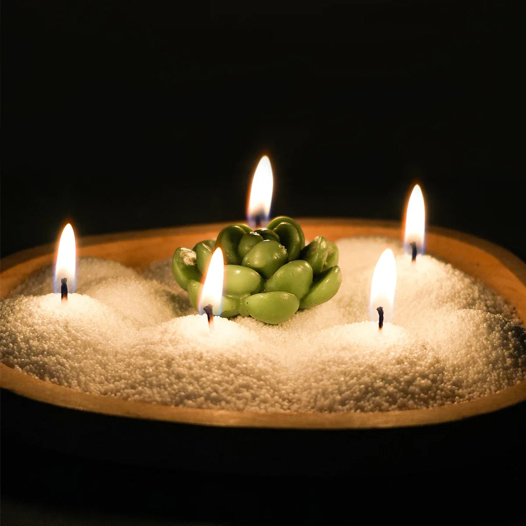 White Sand Wax 500–1000g (17.6–35.3 oz) for DIY Candle Making — Snowflake Wax Pearls & Ice Flower Scented Candle Accessories