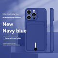 Mobile phone case card slot  for iphone 16 15 14 13 12 11 pro max mini plus silicone  soft tpu Credit card  bag cover case