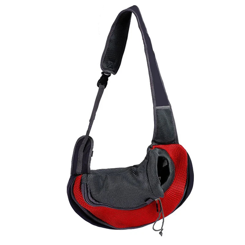 Crossbody Pet Carrier Sling Backpack – Breathable Thickened Nylon for Small Dogs & Cats
