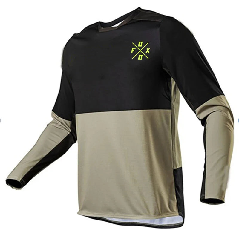 Motochross Mountain Enduro Bike Clothing Moto Downhill T-shirt Ranger Foxo Men's Bike Jersey Mountain Bike Shirt BMX