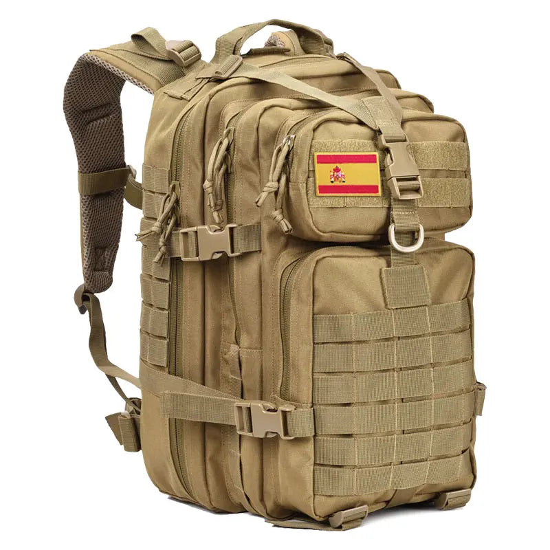 Tactical Backpack 45L/32L/25L Waterproof Large Capacity Travel Rucksack Multi-Functional Outdoor Daypack (Unisex)