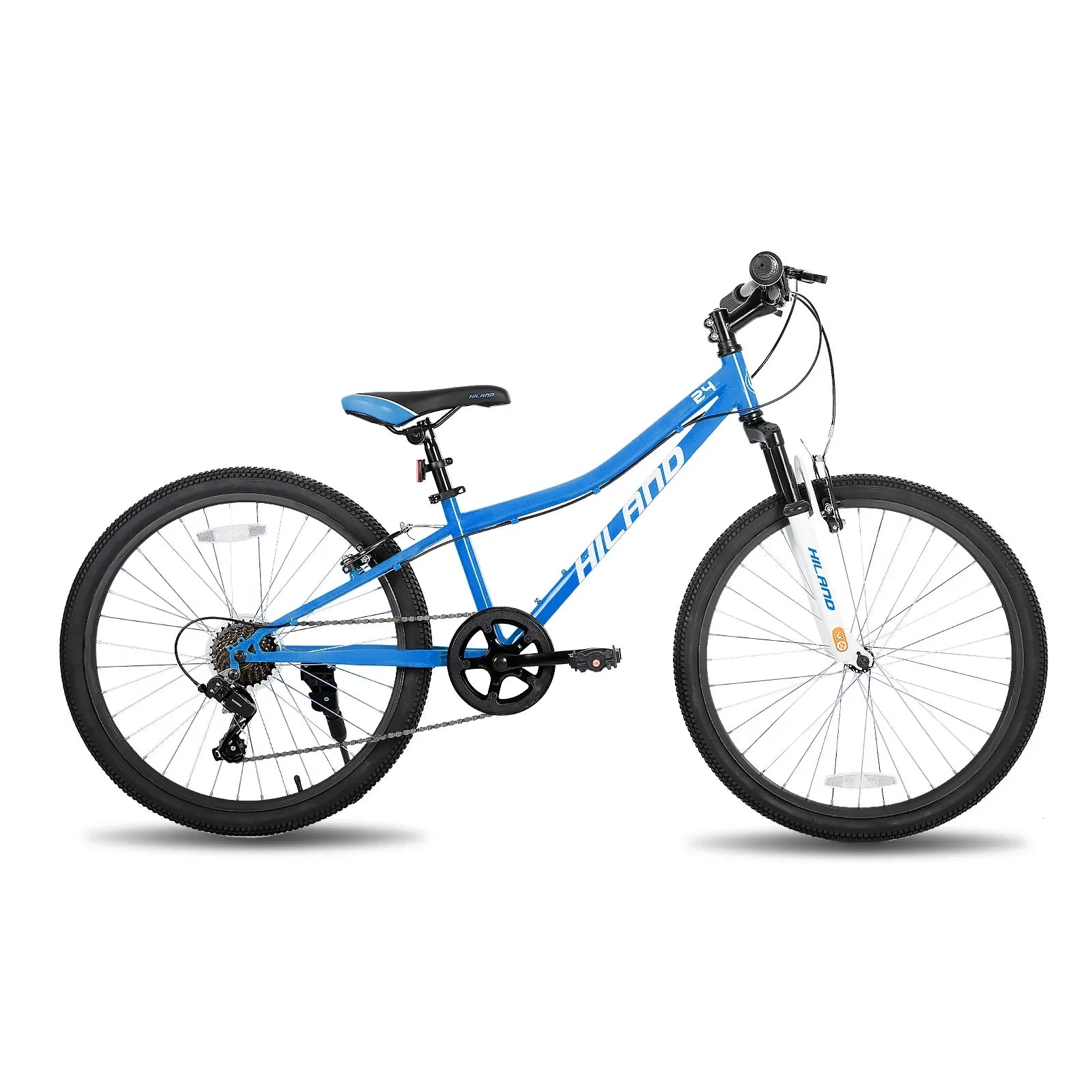 20-Inch Kids Mountain Bike with Front Suspension, Youth Bicycle for Ages 7+, Front V-Brake & Rear Brake — Boys & Girls, Multiple Colors