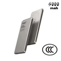 5000mAh Qi2 Wireless Power Bank Ultra Slim Magnetic Back-Clip Fast Charge Portable Battery for Smartphones