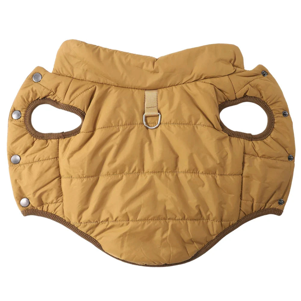 Waterproof Fleece Dog & Cat Winter Coat XS-XL – Thick Windproof Puppy Jacket Vest for Small Breeds (Chihuahua Yorkie Dachshund Beagle)