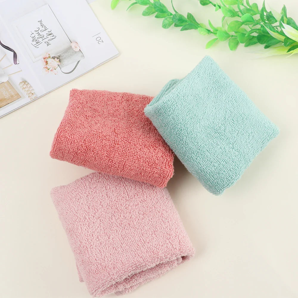 Cotton Antibacterial Absorbent Face & Body Wash Cloth - Square 34 x 34 cm (13.4 x 13.4 in)