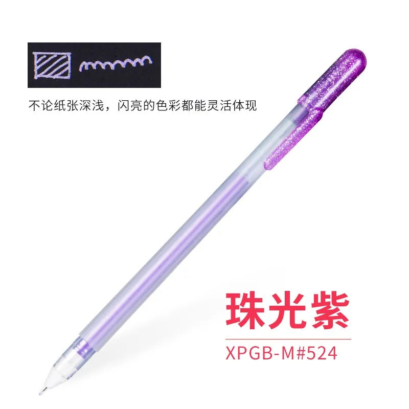 White Opaque Gel Pens 3-Pack – Fine 0.5mm, Medium 0.8mm, Bold 1.0mm for Journaling, Art & Drawing