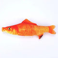 Interactive Fish Cat Toy with Catnip – Plush Kicker Pillow for Indoor Cats, 7.9 in (20 cm)