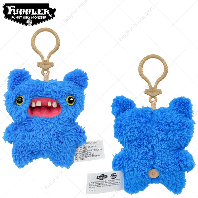 Funny Ugly Teeth Monster Plush Toy, Kawaii Wide-Eyed Rabbit Stuffed Doll Gift for Kids & Collectors