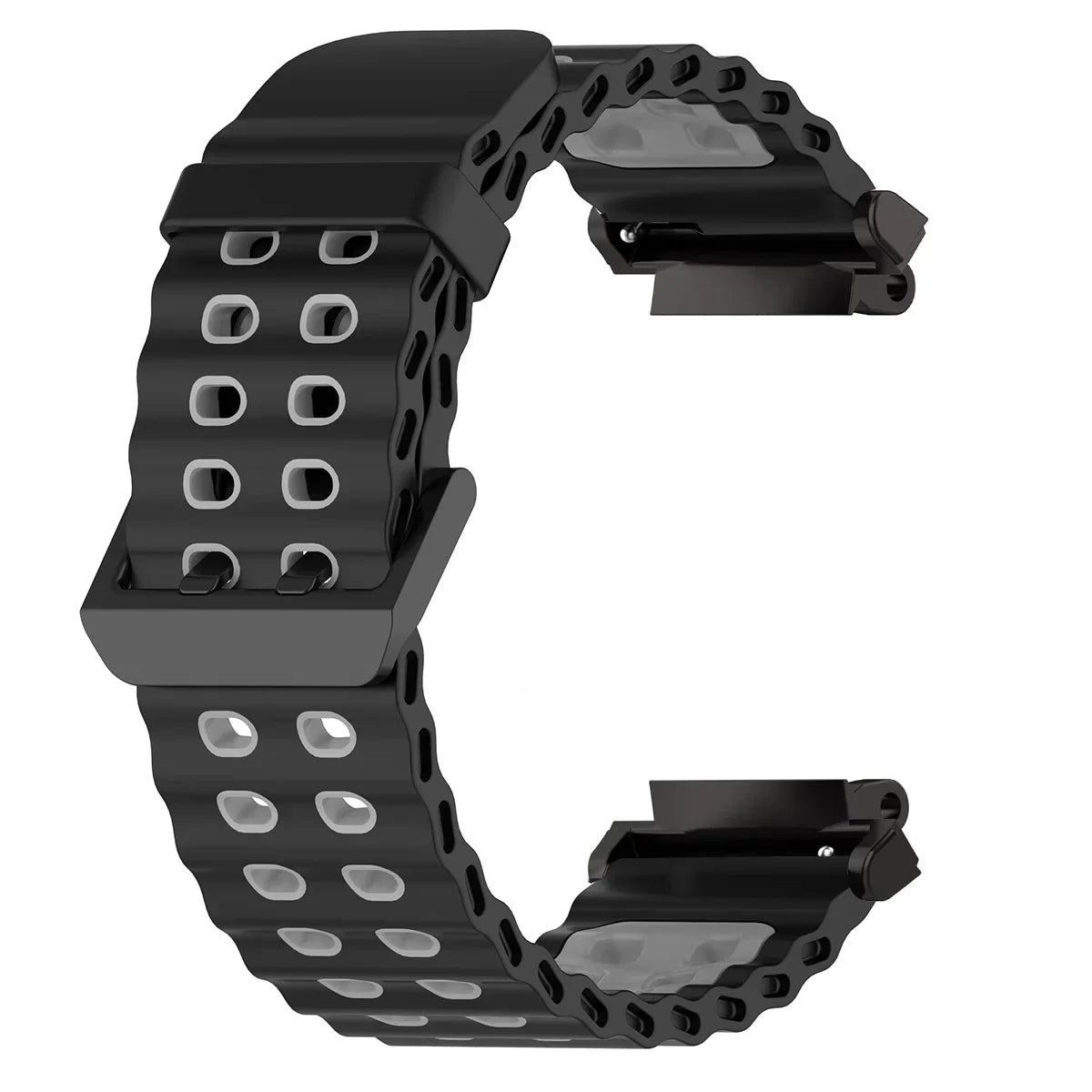 Breathable Silicone Band For Huami Amazfit T-Rex 3 2 Wrist Bracelet Colorful Marine Strap For Amazfit T-Rex Sport Watchband Belt