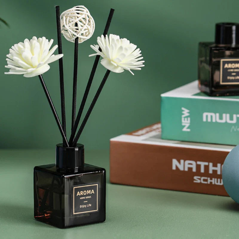 50ml Flameless Liquid Home Fragrance Room Perfume Air Freshener Aromatherapy Diffuser Decorative Gift