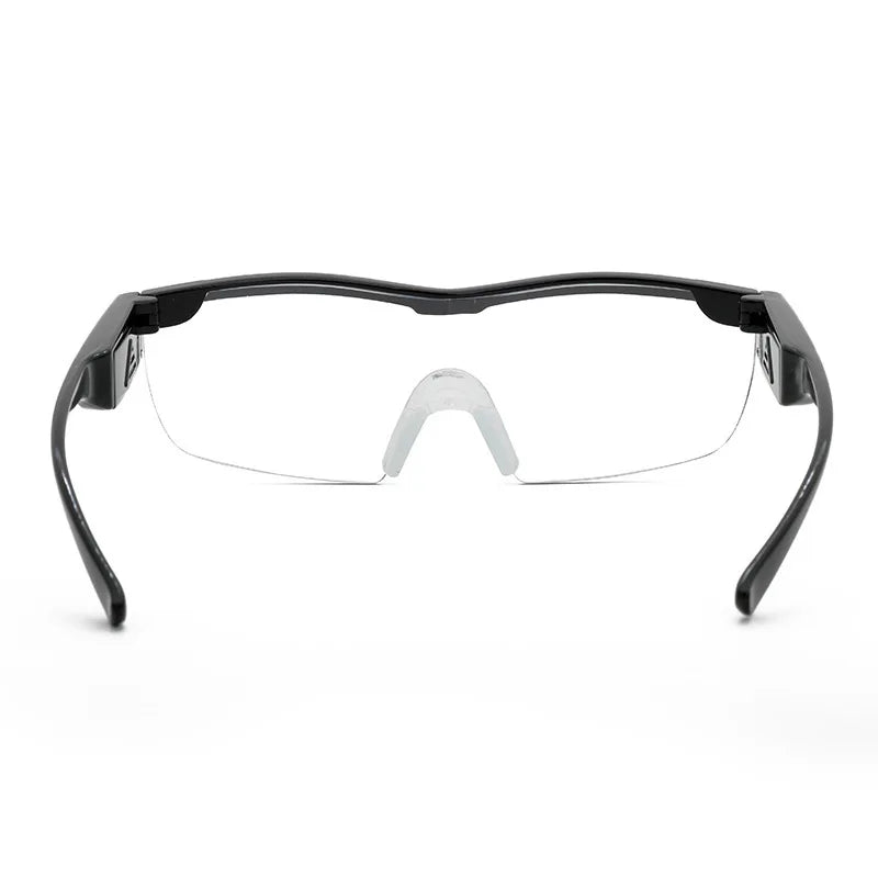 2.5x Headband Magnifier with 2 LED Lights — Hands-Free Reading & Repair Magnifying Glasses (Acrylic Lens)
