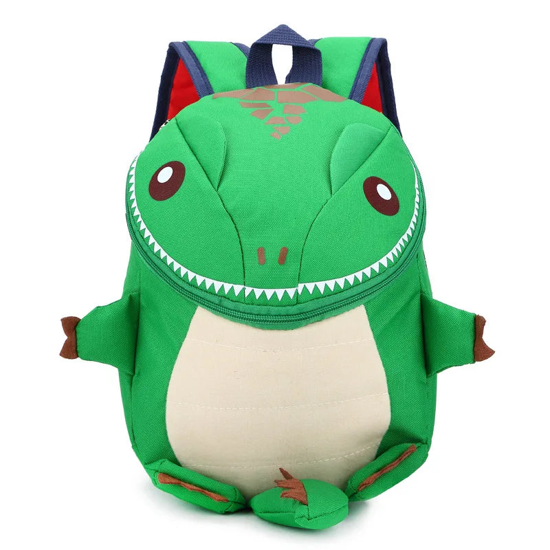 Dinosaur Kids Backpack Waterproof Oxford Nylon School Bag for Kindergarten — 30 x 21 cm (11.8 x 8.3 in)