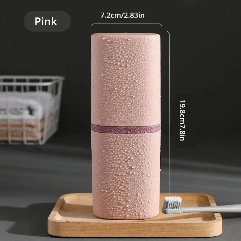 Portable Travel Toothbrush Case - Compact Hygienic Toothbrush Holder & Storage Box 7.8 x 2.8 in (19.8 x 7.2 cm)
