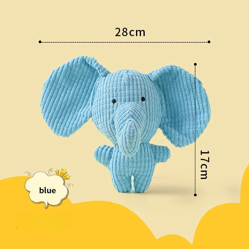 Fleece Dog Chew Toy - Soft Puppy Teething & Tug Toy for Small Dogs