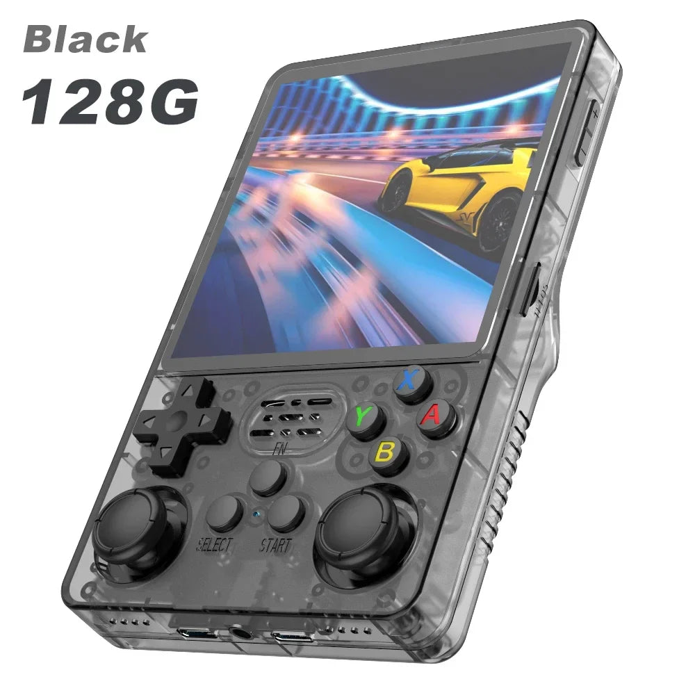 4.0-Inch IPS Retro Handheld Game Console — Linux 64-Bit, 64GB Built-In, TF Expandable to 256GB, Wi‑Fi, Type-C Portable Pocket Gaming