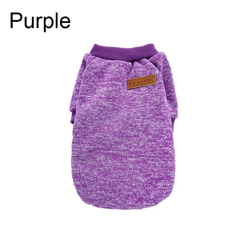 Warm Winter Dog Jacket Hoodie for Small Dogs and Cats - Chihuahua Pug Schnauzer Sweatshirt Pet Coat