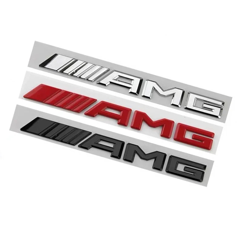 Metal 3D Rear Letter Emblem Trunk Badge Sticker 18.2 x 2 cm (7.17 x 0.79 in) for C E S GLE CLC Class Cars