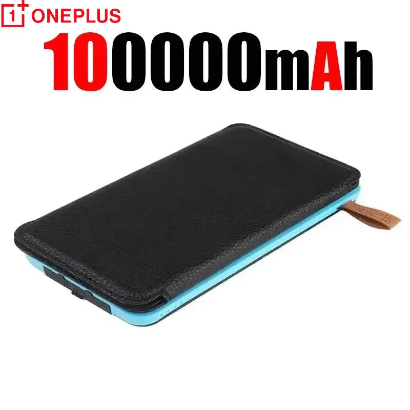 200000mAh Solar Power Bank with Folding Solar Panel Portable Waterproof Fast Charger Dual USB & USB-C for Camping