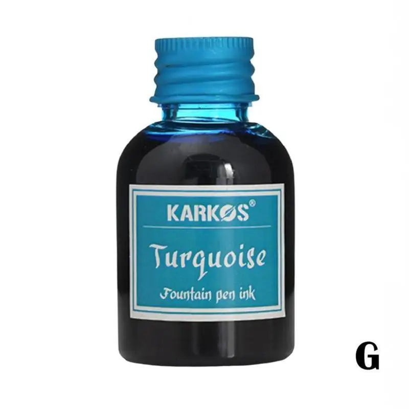 Fountain Pen Ink Refill Bottles – Universal Black & Color Options (20/30/50/75 ml | 0.68–2.54 fl oz)