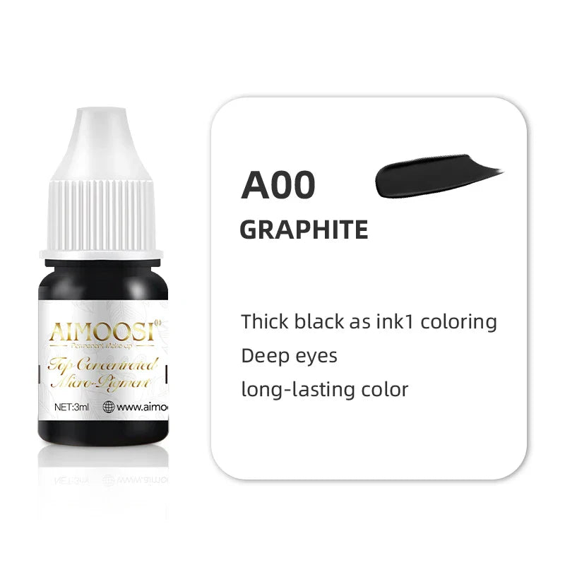 Microblading & Nano Brows Pigment – REACH Certified Permanent Makeup (PMU) Tattoo Ink, 3ml