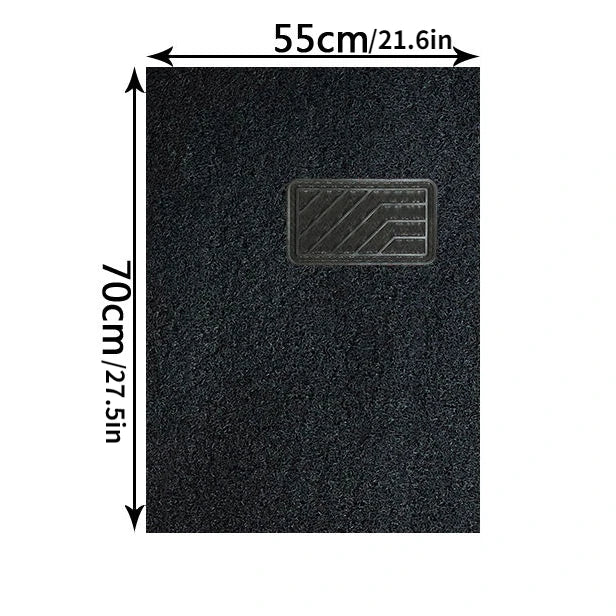 Universal One-Piece Waterproof Car Floor Mat Cut-to-Fit All-Season PVC