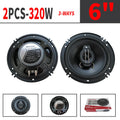 Pair 6-Inch (160mm) 3-Way Coaxial Car Speakers — 320W Peak Each, Full-Range HiFi Universal Fit