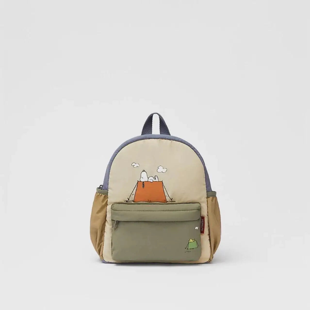 Cartoon Kids School Backpack for 4-6 Years, Nylon Zipper Two-Shoulder Bag