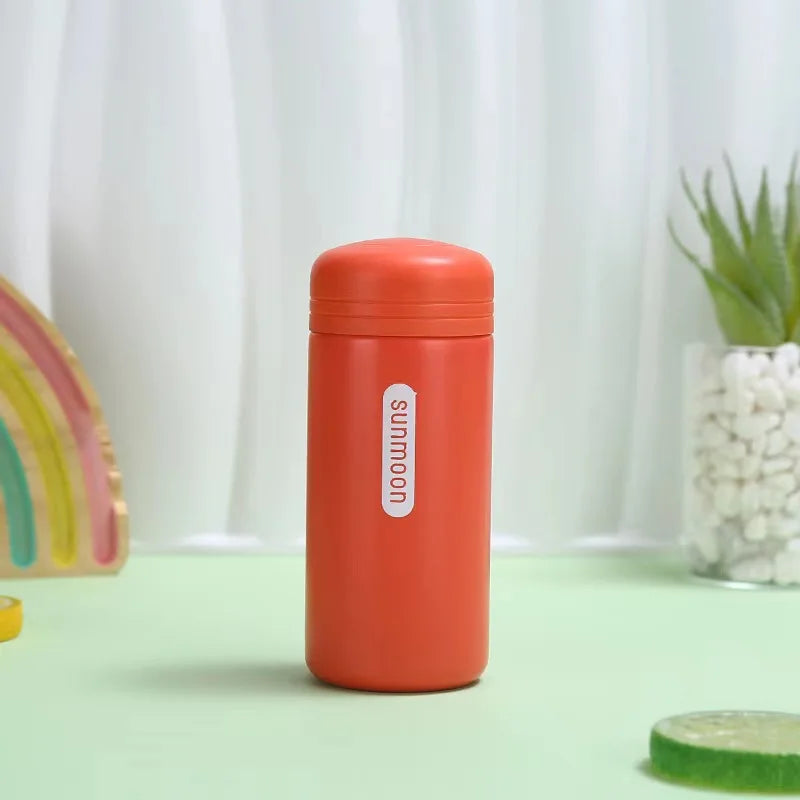Mini Stainless Steel Vacuum Thermos 150ml (5oz) - Leak-Proof Portable Travel Bottle