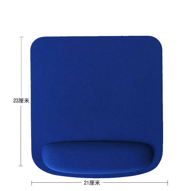 Round EVA Memory Foam Wrist Rest Mouse Pad — Slow Rebound Ergonomic Wrist Support for Keyboard & Mouse