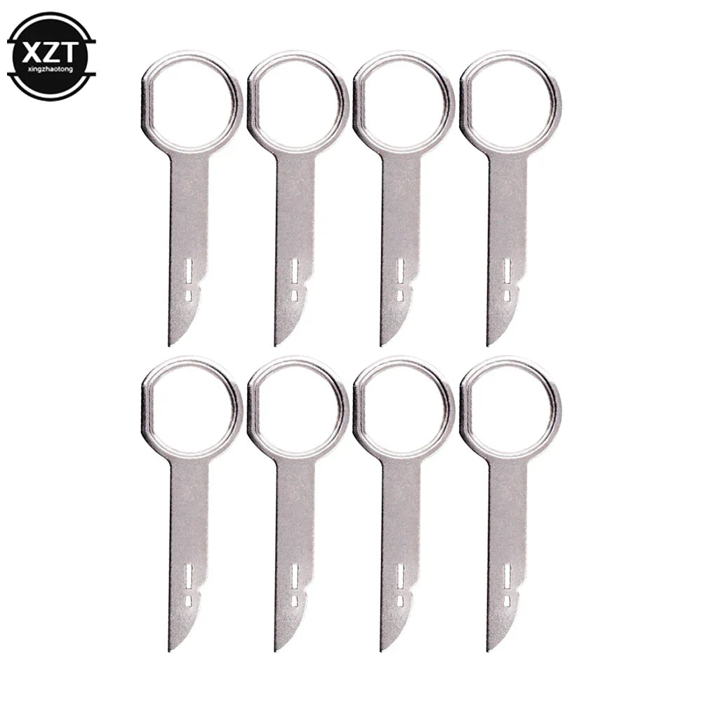 Car Radio Stereo Removal Tools — 2/4-Pack Metal Installation Keys for VW Audi Ford Porsche