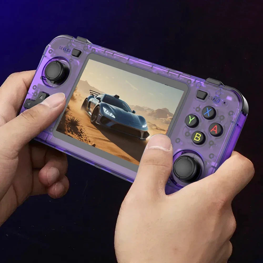 Handheld Retro Game Console 3.5-inch (8.9 cm) IPS Screen | Linux OS | 3000 mAh Battery | 64GB Storage | 10,000+ Classic Games