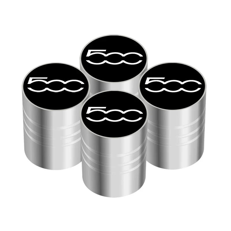 4-Pack Aluminum Alloy Tire Valve Stem Caps – Airtight Dustproof Wheel Valve Covers