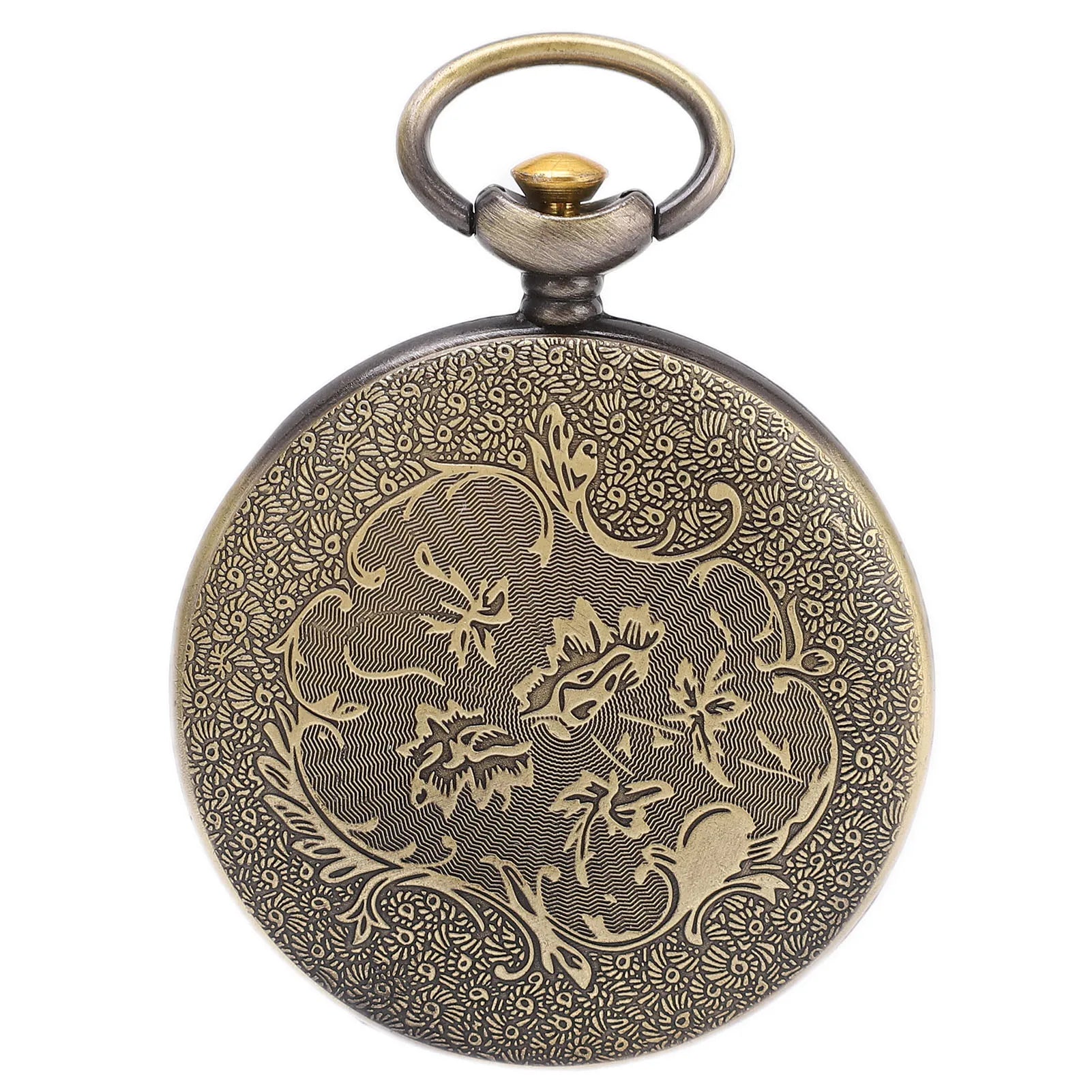 Brass Pocket Compass — Portable Camping & Hiking Navigation Keychain