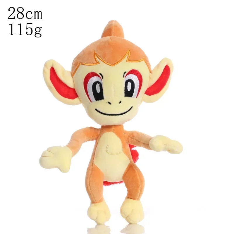 Cute Pikachu Pichu Charmander Bulbasaur Squirtle Psyduck Eevee Plush Soft Stuffed Doll 6-12 in (15-30 cm)
