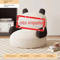 Kids Panda Mini Sofa Chair - Plush Toddler Reading & Lounge Seat