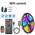 USB 5V RGB LED Strip 5050 SMD Smart Bluetooth & Wi‑Fi LED Tape, Alexa/Google Compatible — 1m to 30m USB RGB Backlight