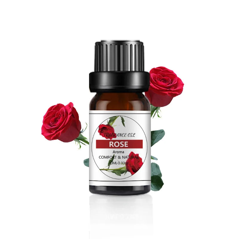 10ml (0.34 fl oz) Organic Essential Oil, 33 Scents Aromatherapy Fragrance Oil for Diffuser, Candle & Soap Making, Sleep