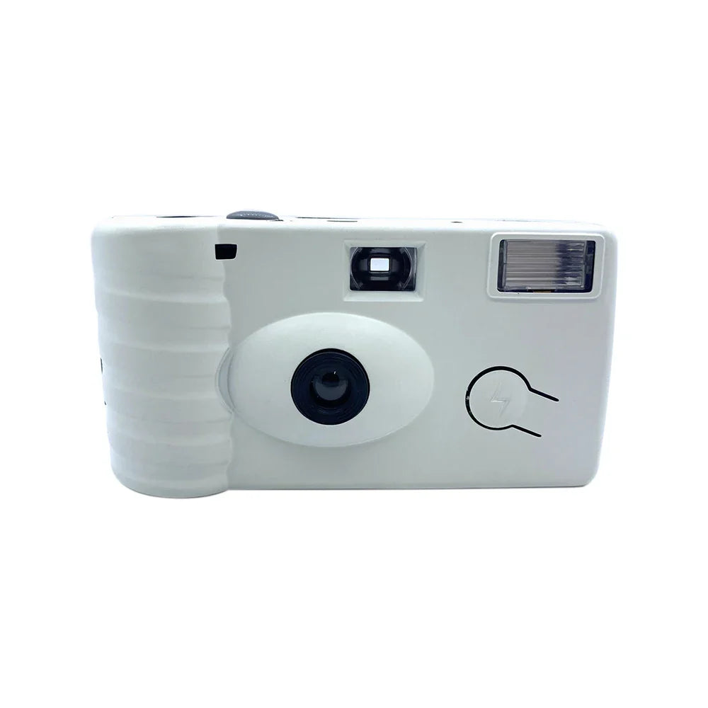 Disposable 35mm Film Camera with Flash - Vintage Single-Use 12-Exposure for Weddings & Parties