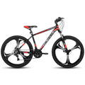 Mountain Bike, 21-Speed Drivetrain, Aluminum Frame, 26-Inch (66 cm) Wheels, Disc Brakes — Unisex MTB
