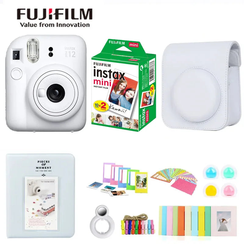 Instant Mini Film Camera with Film Pack and Camera Bag Options, Instant Print Photo Camera