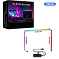 RGB Monitor Backlight LED Strip – App & Music Sync Ambient Lighting for Gaming, PC & Room Decor