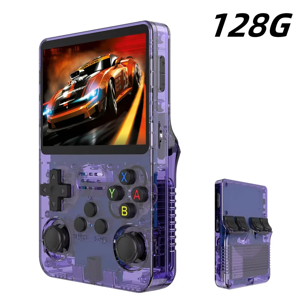 Retro Handheld Game Console 3.5-inch IPS | 15,000+ Games | Linux Portable Pocket Player | Dual RAM | 64GB/128GB