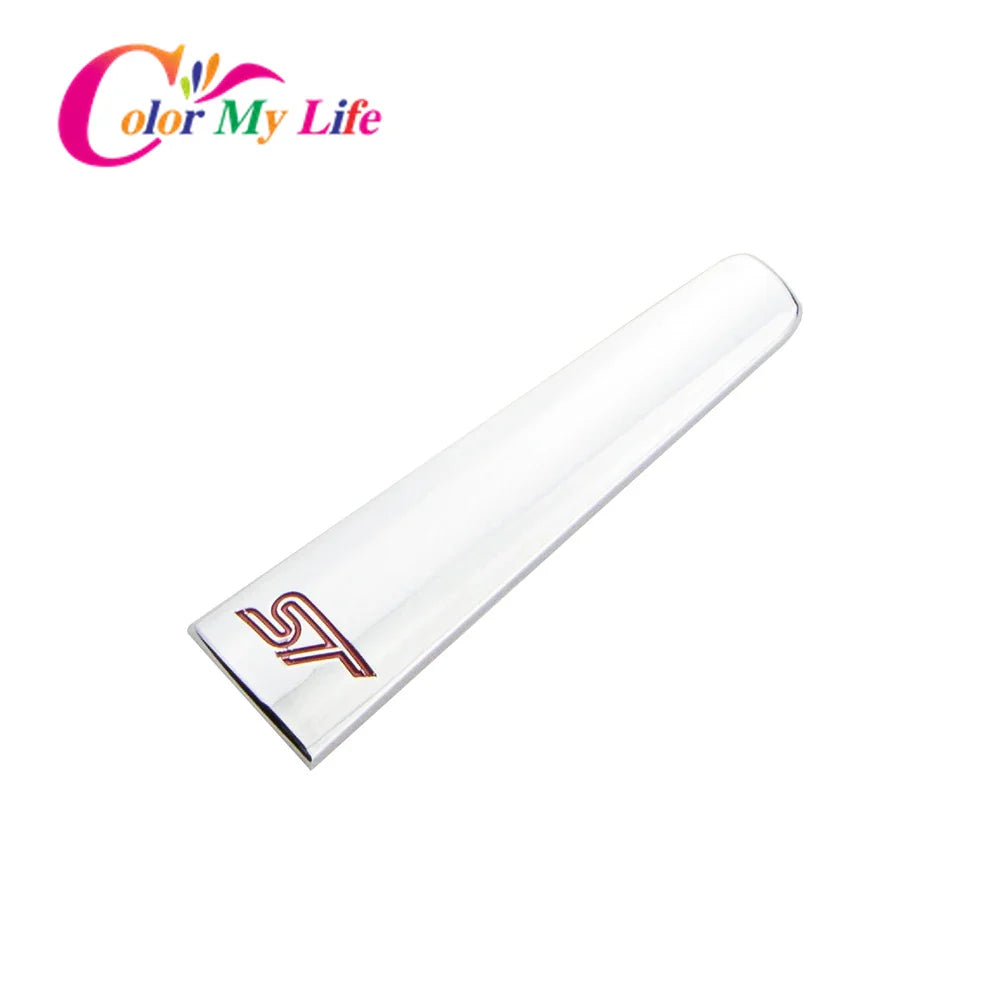 ST-Style Handbrake Trim Sticker – ABS Interior Sequin Handbrake Cover, Car Handbrake Trim Accent